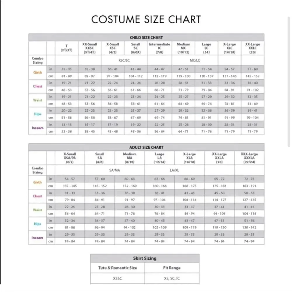 Weissman dance costume 2 piece white ivory lyrical Unicorn 15116 MA adult
